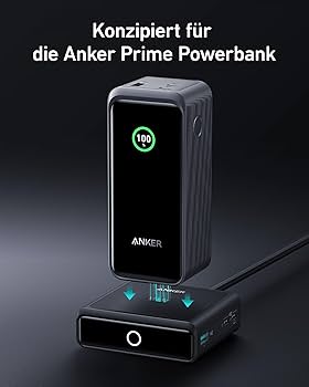 Anker Prime Power Bank＆511 Charger Amazon.com: Anker Prime Power Bank, 20,000mAh 200W Portable